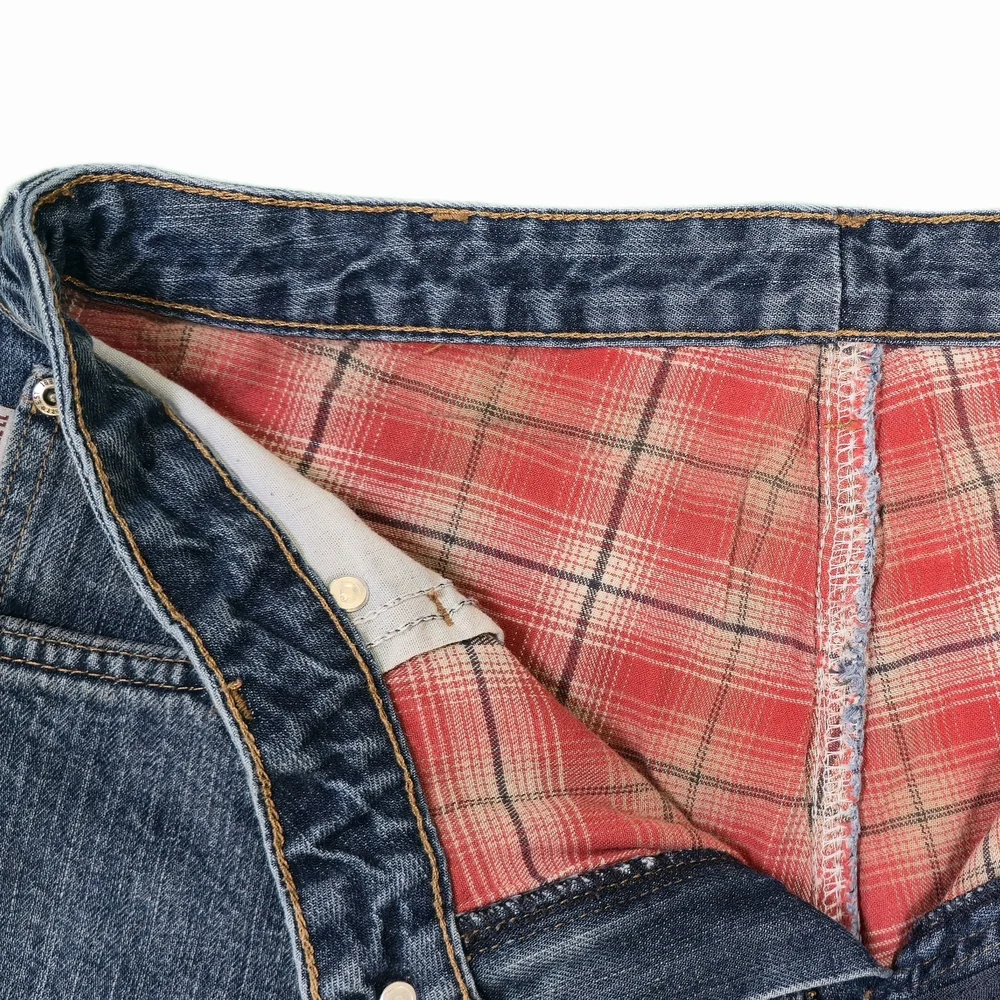 Carhartt‎ Men's Flannel-Lined Jeans - Relaxed Fit - Medium Blue W33